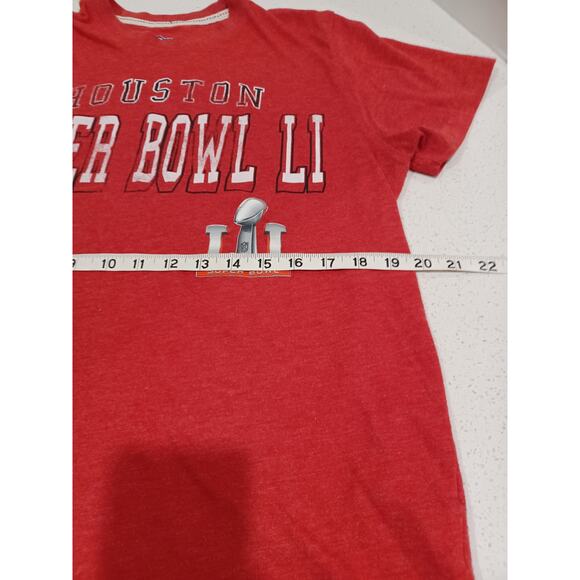 NFL Houston Super Bowl LI Men's T-shirt Red Size Medium - Picture 5 of 5